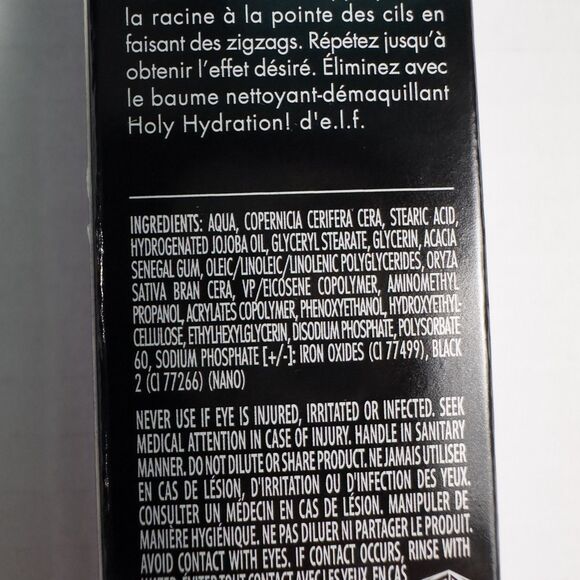 5/$20 Elf Big Mood Mascara Volumizing Pitch Black Full Size 0.3 fl oz NIB - Picture 11 of 12